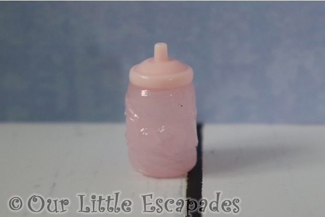pink baby bottle