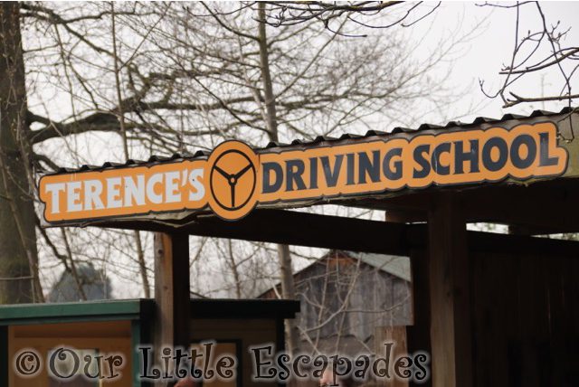 terences driving school sign