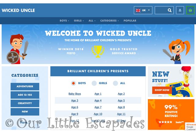wicked uncle website