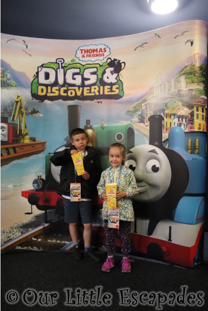 ethan little e thomas friends digs discoveries vip event