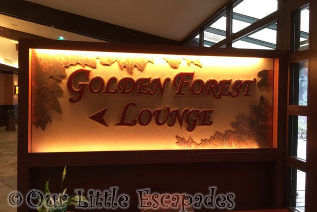 golden forest lounge sign