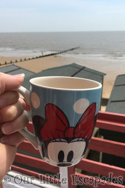 minnie mouse cup tea walton beach sea view