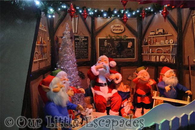 santa elves colchester zoo christmas grotto