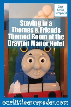 staying thomas friends themed room drayton manor hotel