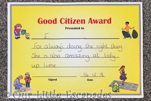 little e good citizen award
