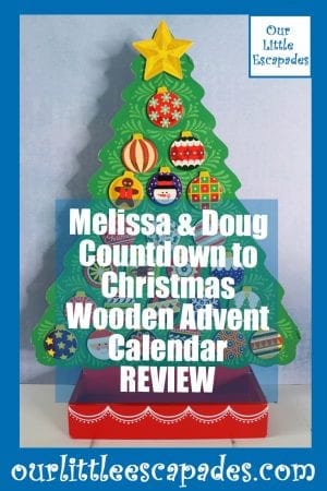 Melissa Doug Countdown Christmas Wooden Advent Calendar REVIEW