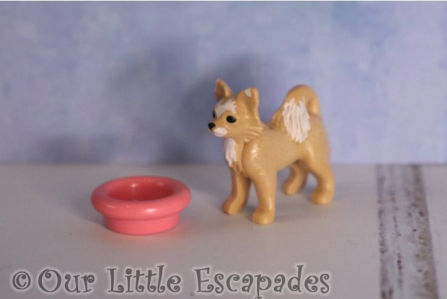 little dog pet food bowl playmobil christmas ball advent calendar
