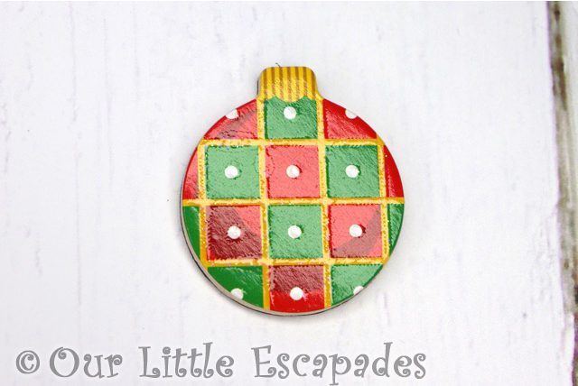 square pattern magnetic christmas tree bauble melissa doug christmas wooden advent calendar