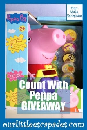 Count With Peppa GIVEAWAY