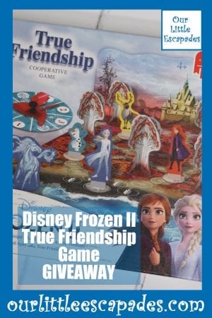 Disney Frozen II True Friendship Game GIVEAWAY
