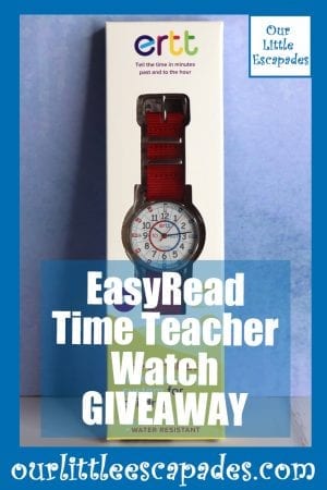 EasyRead Time Teacher Watch GIVEAWAY