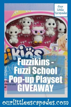 Fuzzikins Fuzzi School Pop-up Playset GIVEAWAY