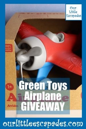 Green Toys Airplane GIVEAWAY