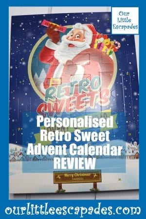 Personalised Retro Sweet Advent Calendar REVIEW