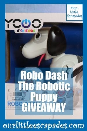Robo Dash The Robotic Puppy GIVEAWAY