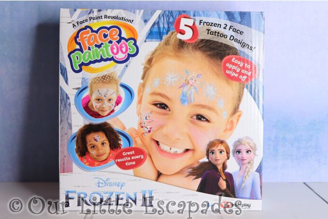 disney frozen II face paintoos christmas giveaway