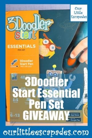 3Doodler Start Essential Pen Set GIVEAWAY