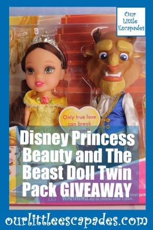 Disney Princess Beauty and The Beast Doll Twin Pack GIVEAWAY