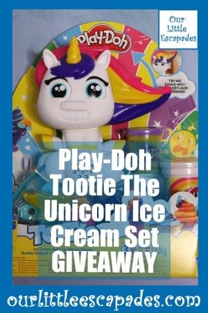 Play Doh Tootie The Unicorn Ice Cream Set GIVEAWAY
