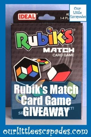 Rubiks Match Card Game GIVEAWAY