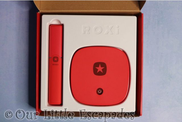 roxi music entertainment console open box