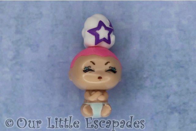 white cloud purple star adorable poopy baby blume baby pop