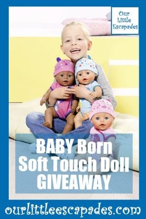 BABY Born Soft Touch Doll GIVEAWAY