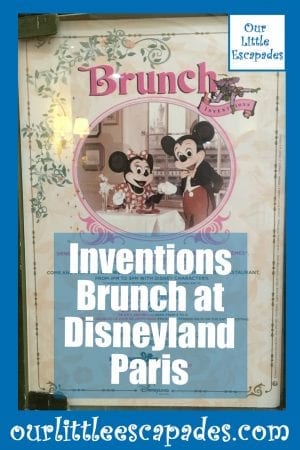 Inventions Brunch at Disneyland Paris