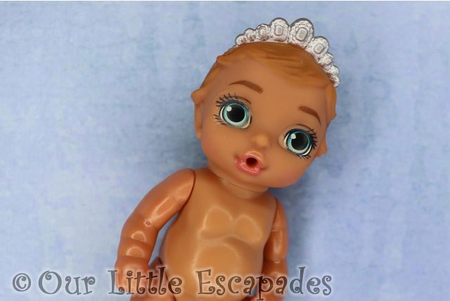 brown hair blue eyes princess crown doll baby born surprise series 2