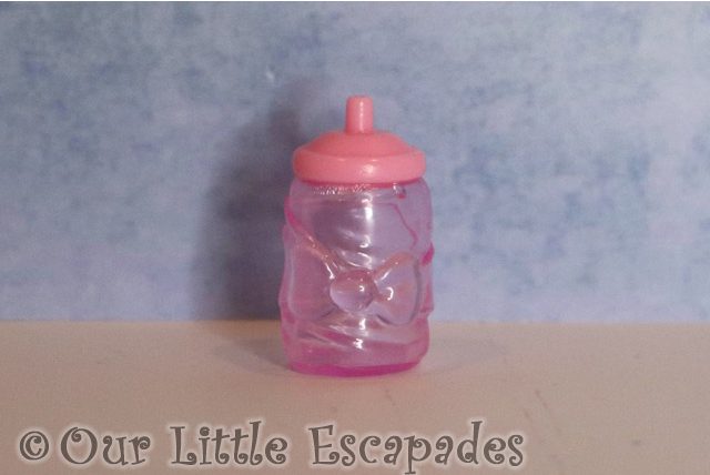 pink baby bottle