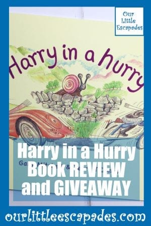 Harry in a Hurry Book REVIEW and GIVEAWAY