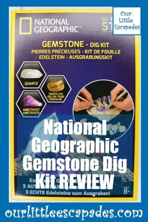 National Geographic Gemstone Dig Kit REVIEW