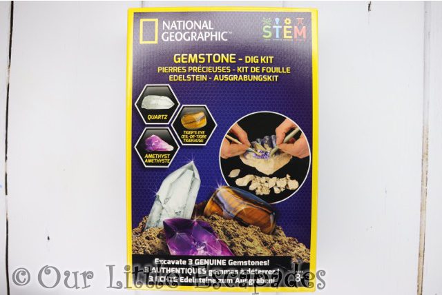 national geographic gemstone dig kit stem kit