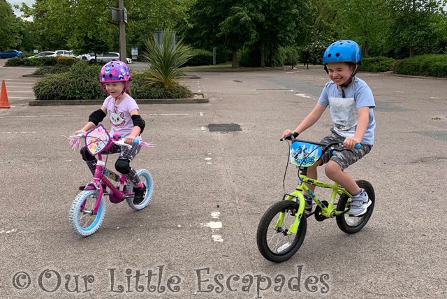 ethan little e bike riding siblings may 2020