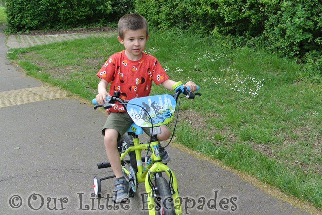 Ethan and the Bike - First Bike Rides
