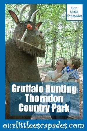 Gruffalo Hunting Thorndon Country Park