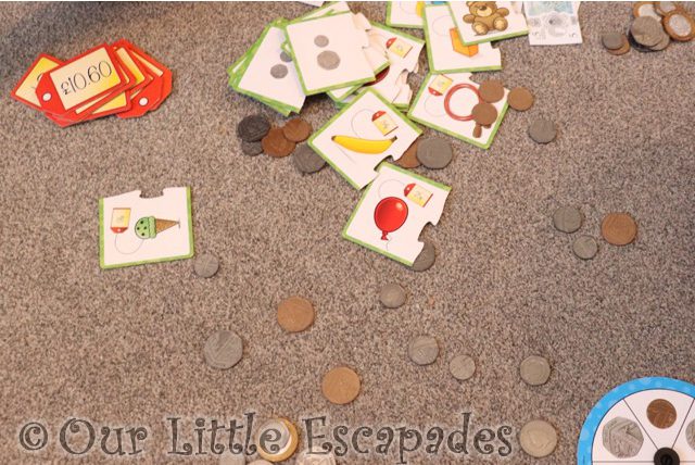box contents learning resources money activity set