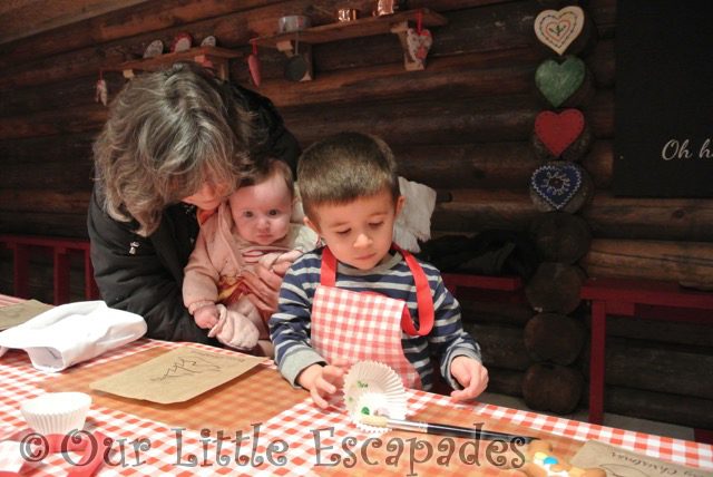 ethan little e grandma sitting kitchen table lapland uk superstar day