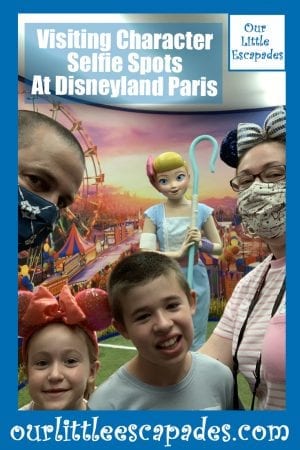 Visiting Character Selfie Spots At Disneyland Paris
