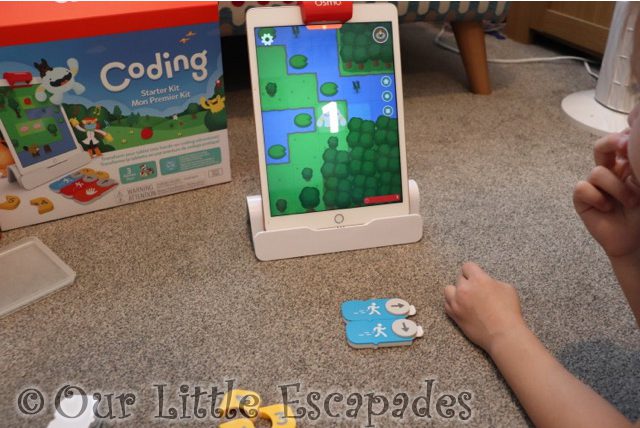 little e making awbie move learn coding with osmo review