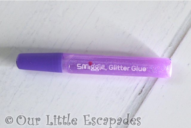 purple glitter glue smiggle advent calendar 2020 contents
