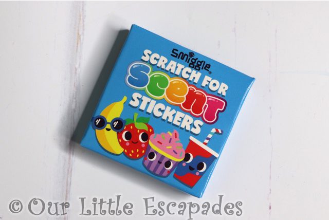 scented sticker pack smiggle advent calendar 2020 contents