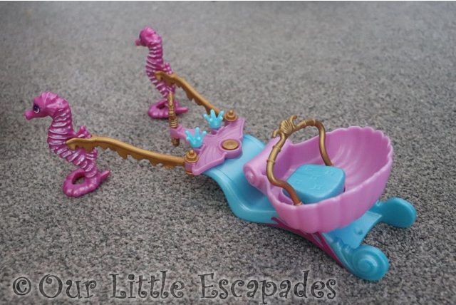 seahorse carriage playmobil magic mermaids
