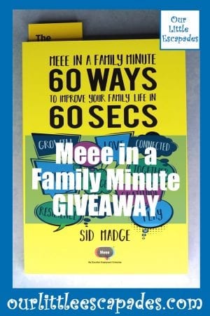 Meee in a Family Minute GIVEAWAY