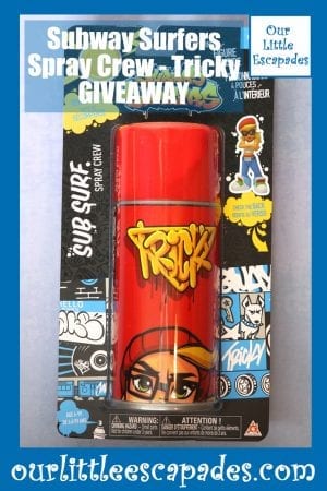 Subway Surfers Spray Crew Tricky GIVEAWAY