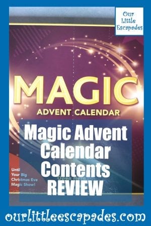 Magic Advent Calendar Contents REVIEW