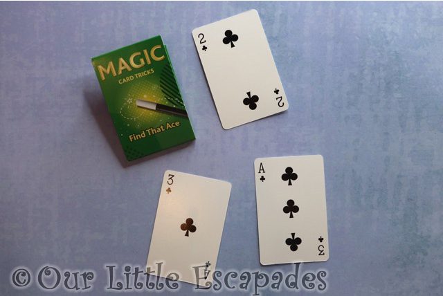 find that ace card trick magic advent calendar