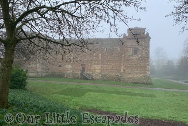 foggy colchester castle