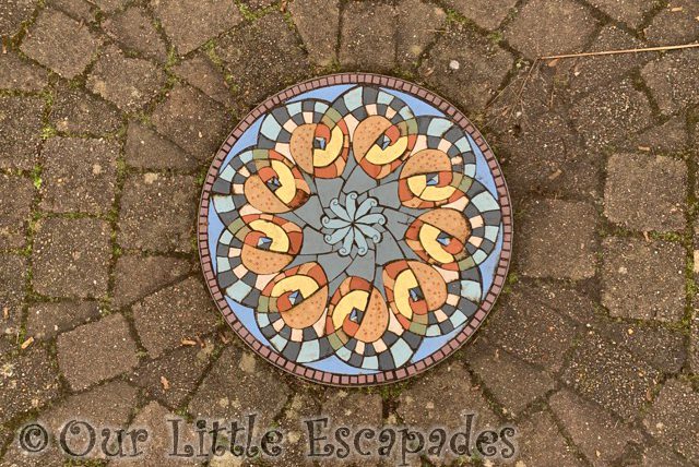 shell mosaic sensory garden colchester castle park