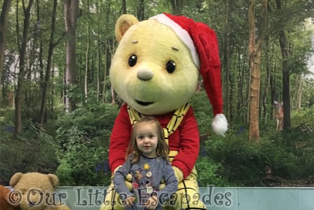 little e rupert bear center parcs festive teddy bears picnic